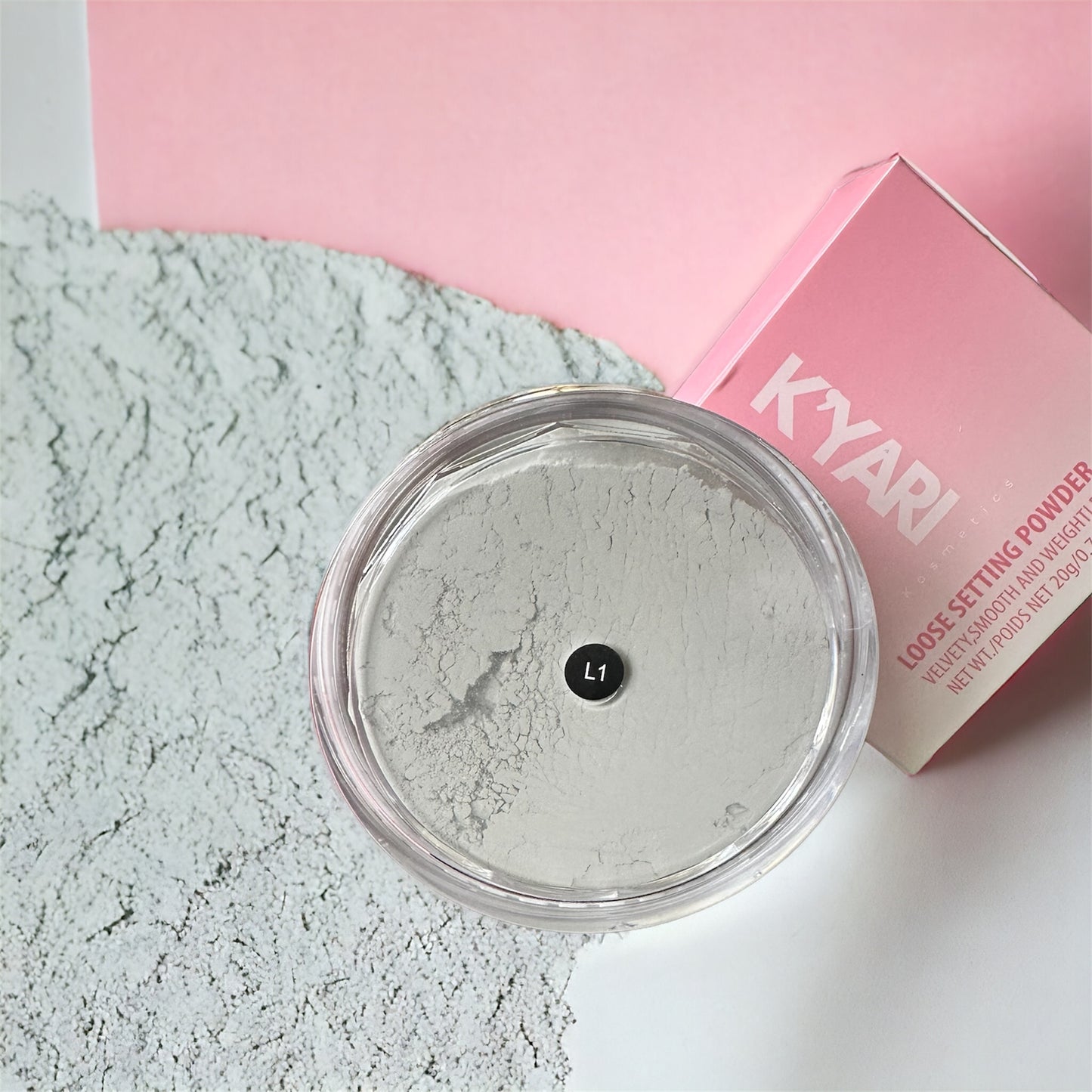 Loose setting powder